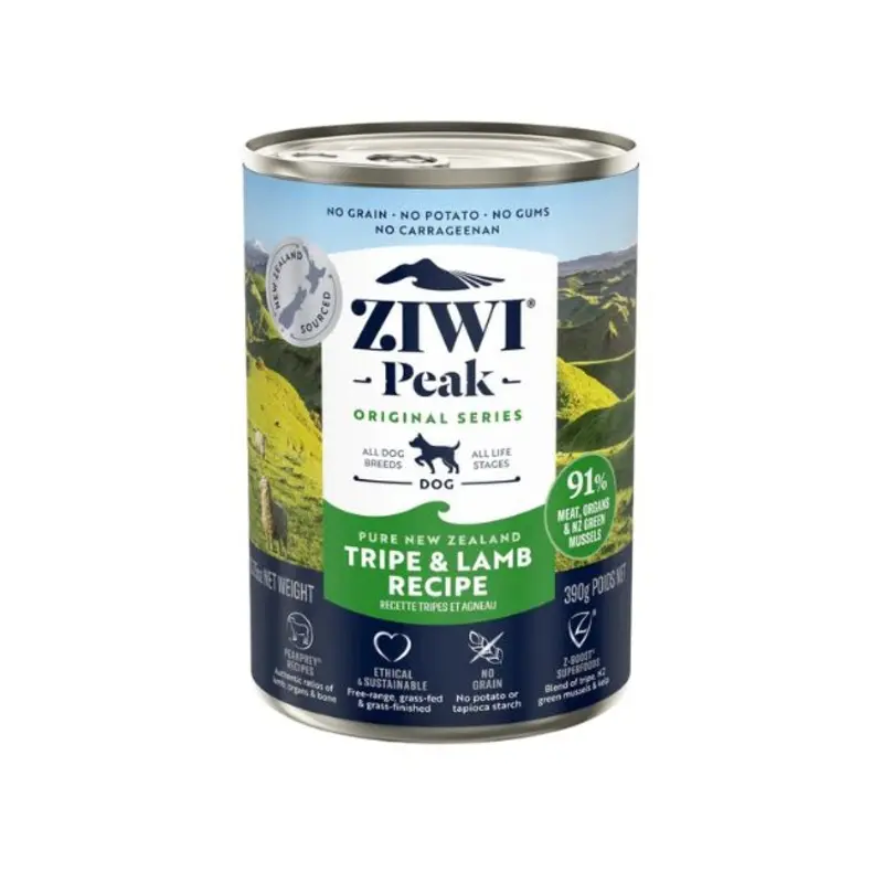 Ziwi Peak Wet Dog Food (Tripe & Lamb)