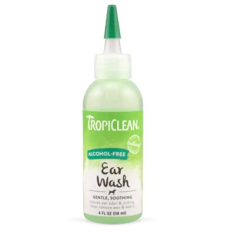 TropiClean Cocoa Butter Ear Wash for Dogs