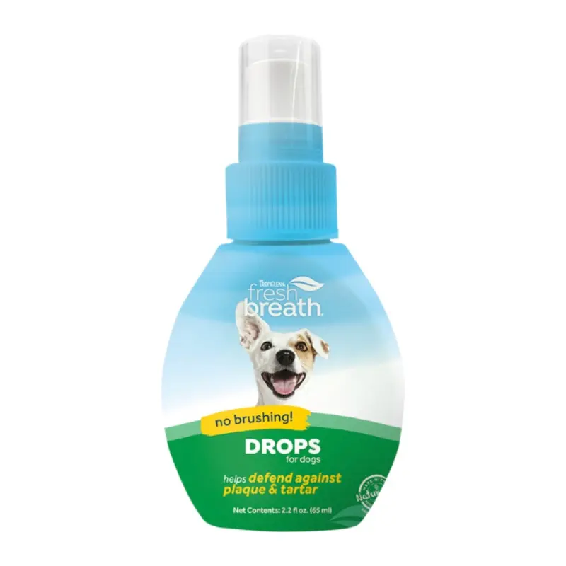 TropiClean Fresh Breath No Brushing Drops for Dogs