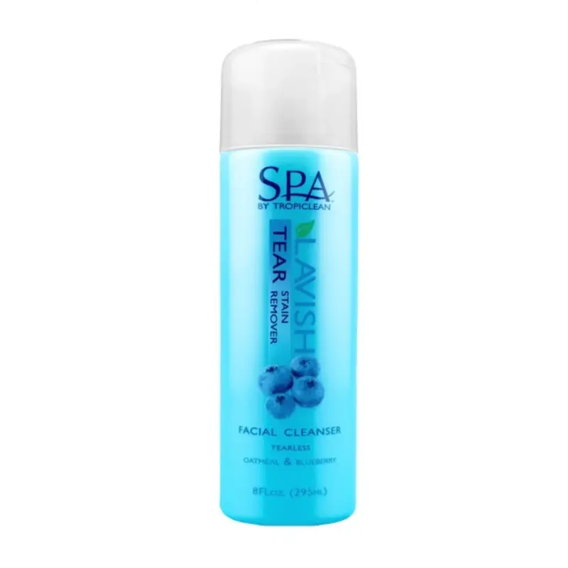 TropiClean SPA - Lavish Tear Stain Facial Cleanser for Dogs
