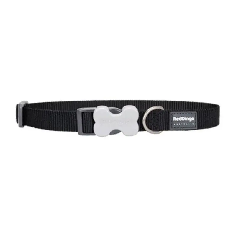 Red Dingo Classic Dog Collar (Black)