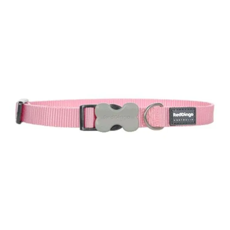 Red Dingo Classic Dog Collar (Pink)
