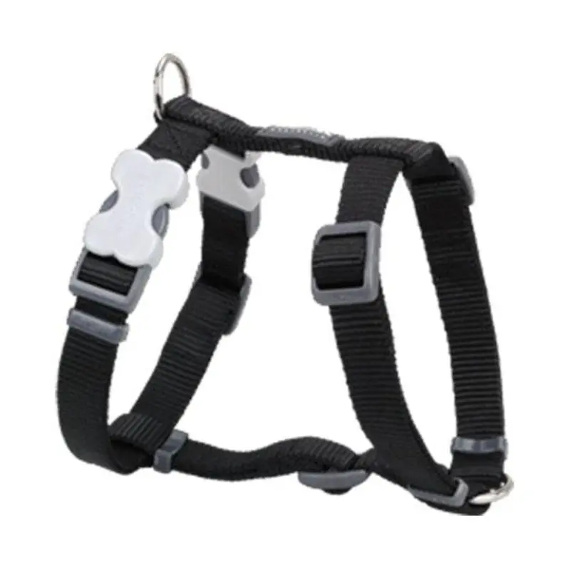 Red Dingo Classic Dog Harness (Black)