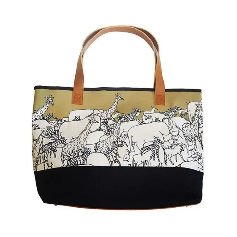 The Animal Project Resort Totes (Animals In Gold By Jun-Yi)