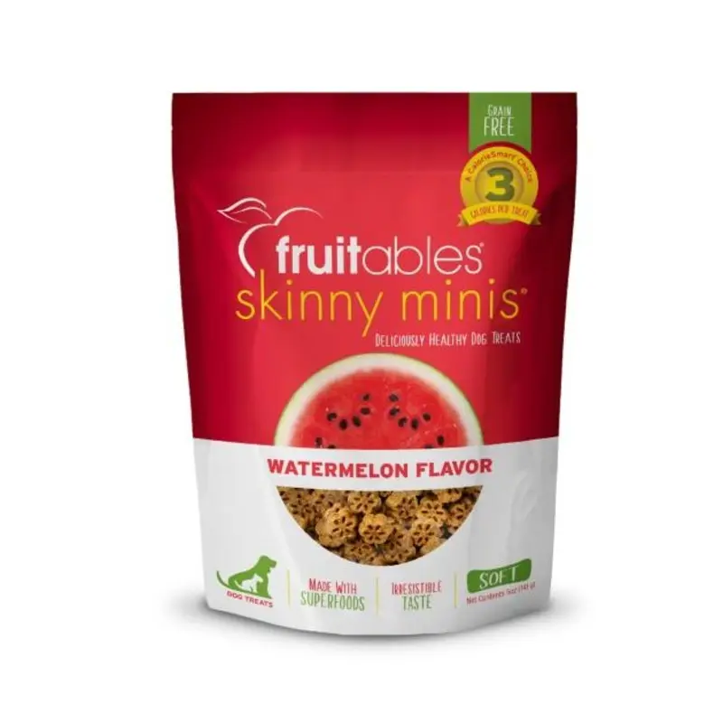 Fruitables Skinny Minis Watermelon Dog Treats