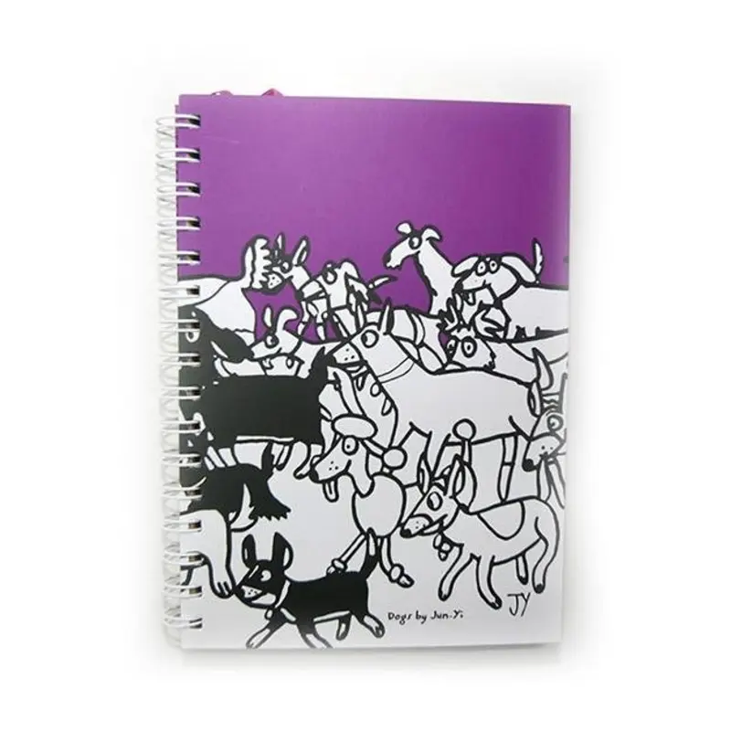 The Animal Project Notebook (Dogs In Plum By Jun-Yi)