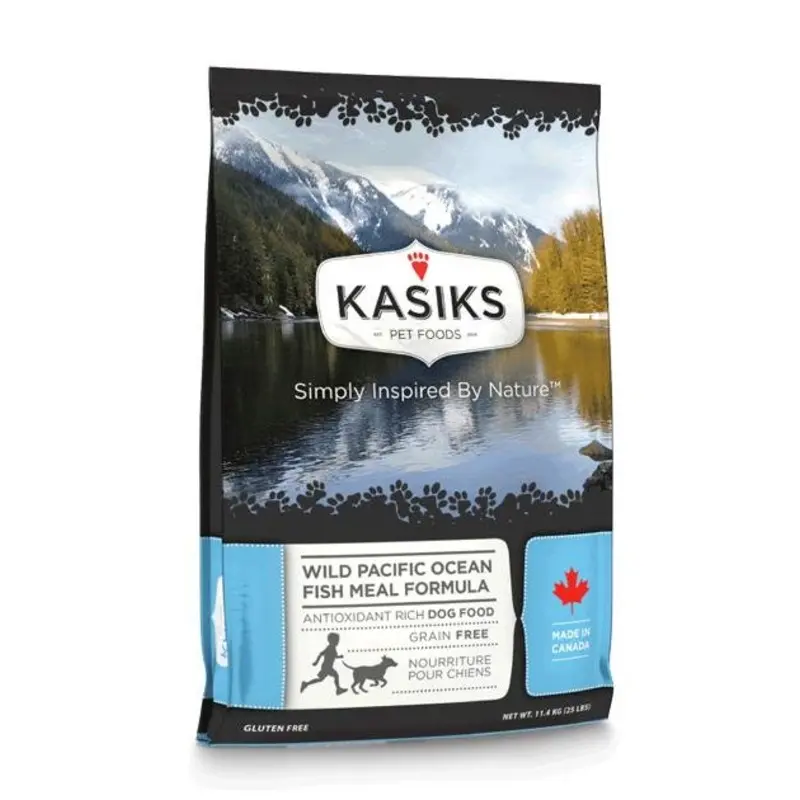 Kasiks Grain Free, Wild Pacific Ocean Fish Dog Food