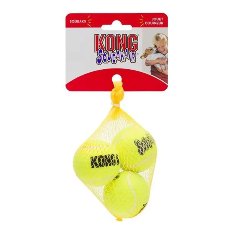 Kong AirDog Squeakair Balls (Bundle) Dog Toy