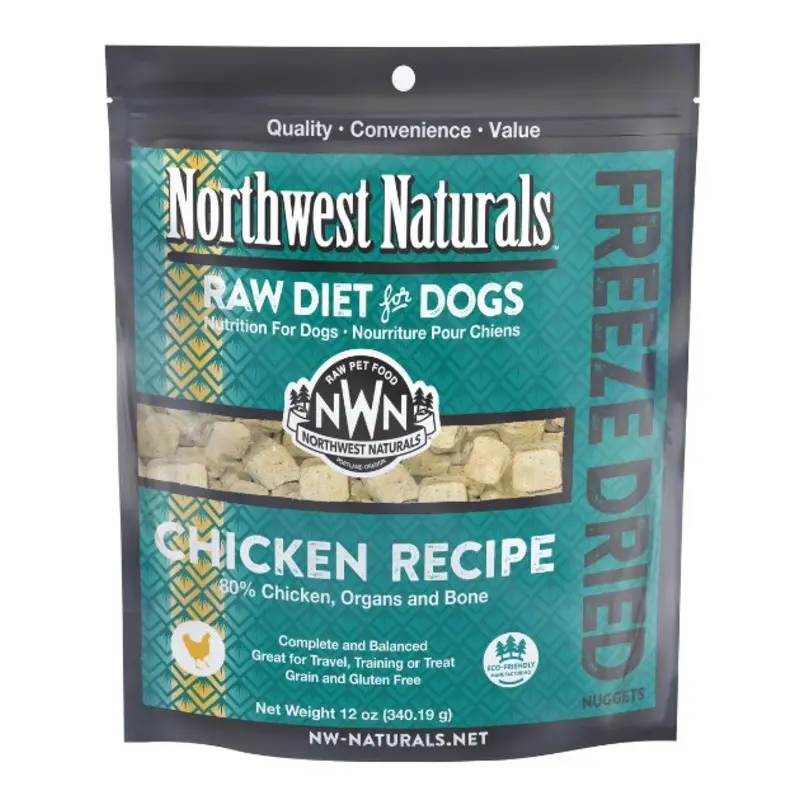 Northwest Natural's Freeze Dried Raw Dog Food (Chicken)