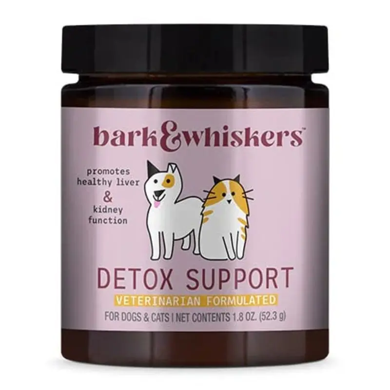 Bark & Whiskers Detox Support for Cats & Dogs
