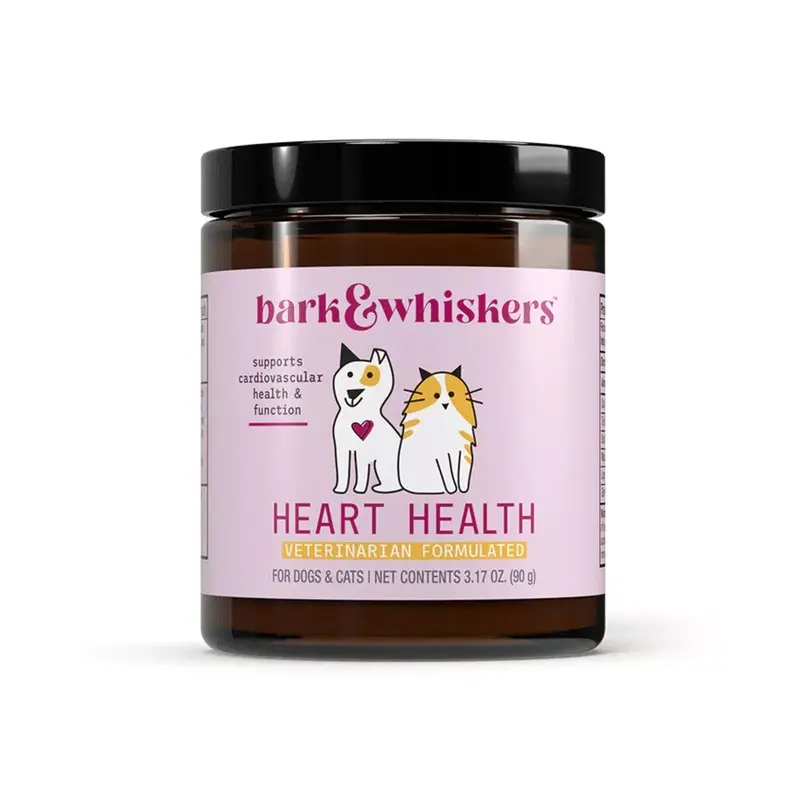 Bark & Whiskers Heart Health Supplements For Cats & Dogs
