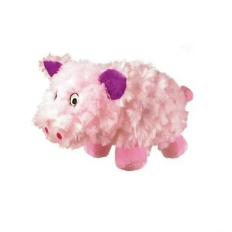Kong Barnyard Cruncheez Pig Dog Toy