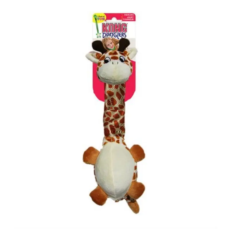 Kong Danglers Giraffe Dog Toy