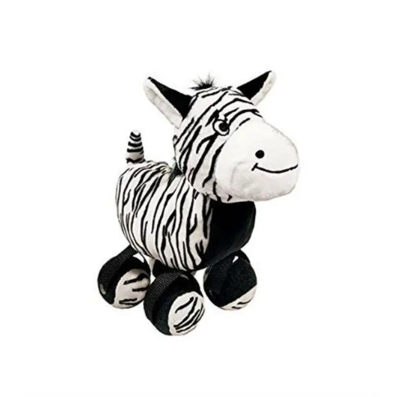 Kong TenniShoes Zebra Dog Toy