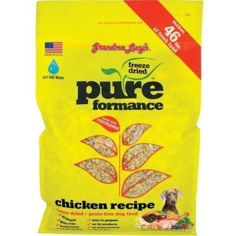 Grandma Lucys PureFormance Freeze Dried Chicken Recipe Dog Food