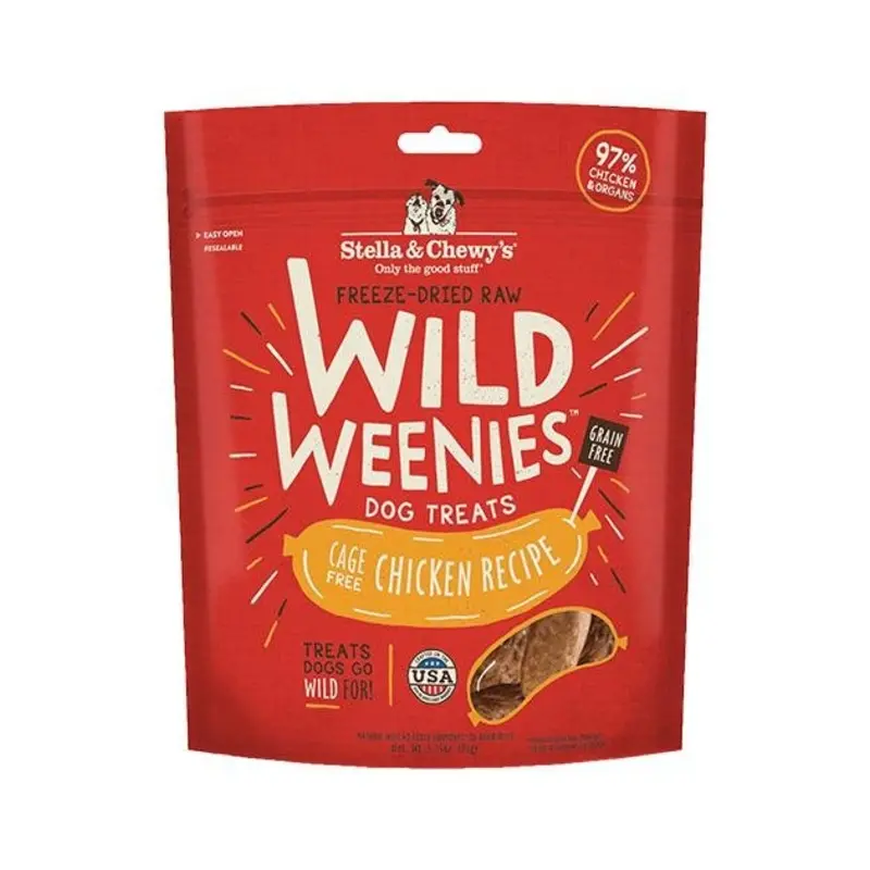 Stella & Chewys Wild Weenies (Chicken) Freeze Dried Dog Treats