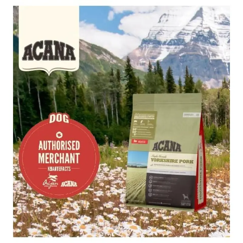 Acana Singles Yorkshire Pork Dry Dog Food