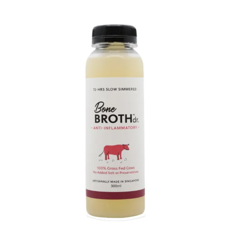 Bone Broth Dr. Frozen Bone Broth For Dogs & Cats (Beef)