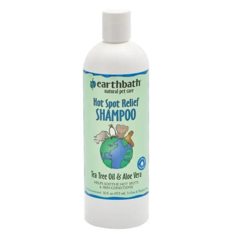 Earthbath Hot Spot Relief Tea Tree Oil & Aloe Vera Dog Shampoo
