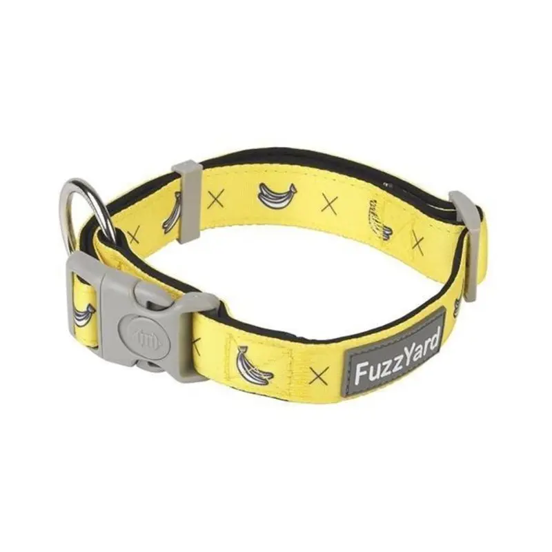 FuzzYard Monkey Mania Dog Collar