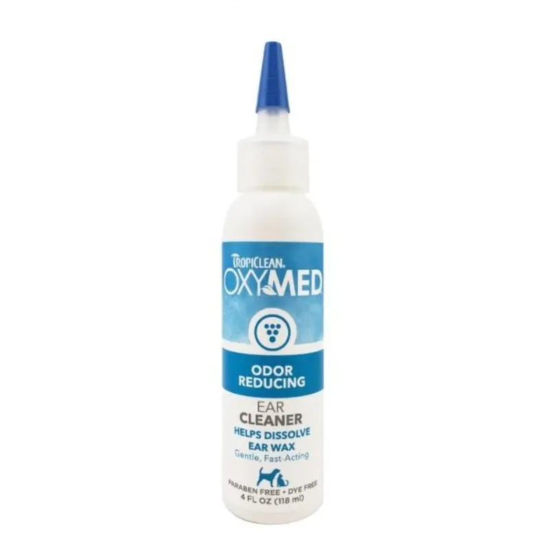 TropiClean OxyMed (Odor Reducing) Ear Cleaner For Cats & Dogs