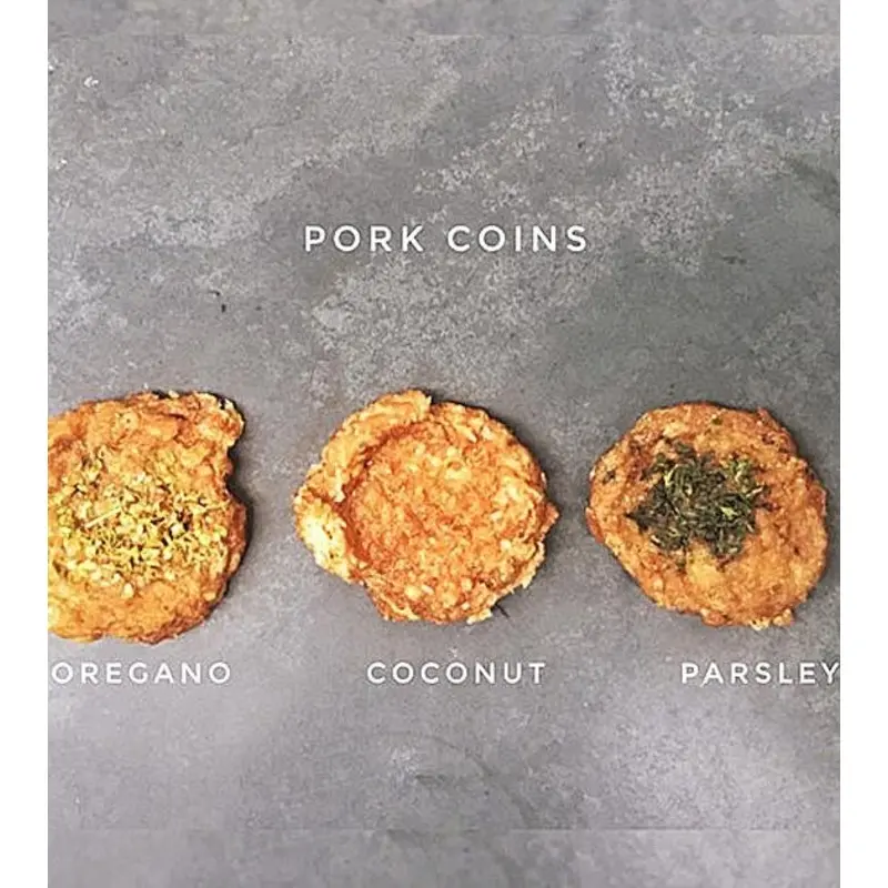 Wholesome Paws Crunchy Pork Coins Dog Treats
