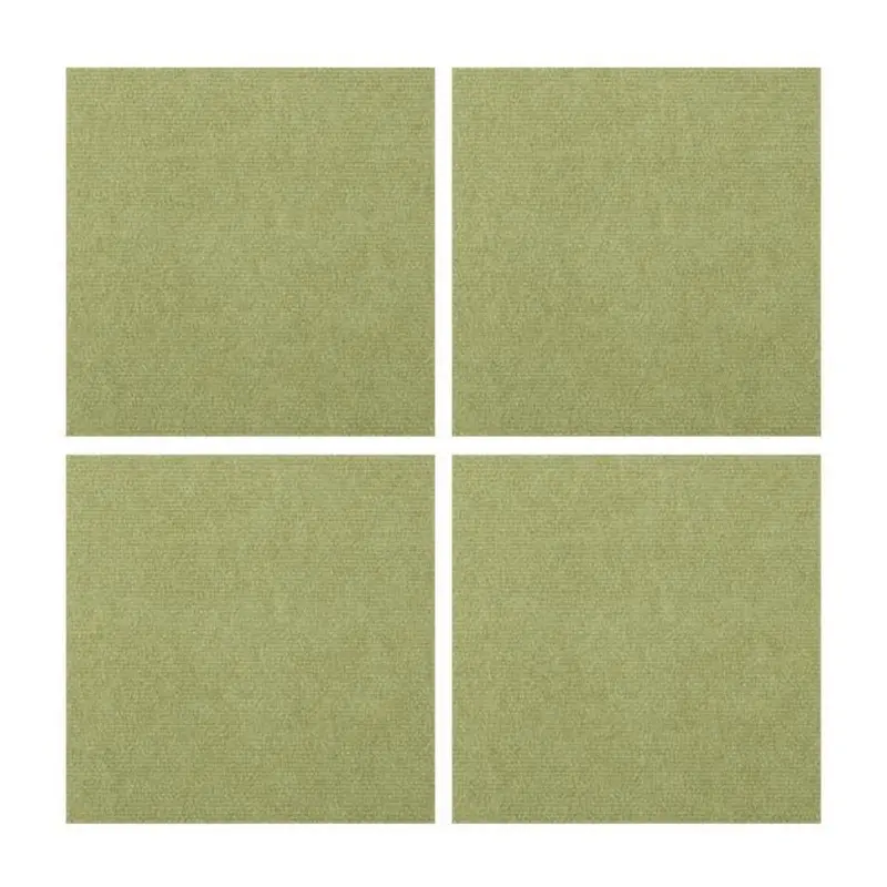 25% OFF: Triluc Non-Slip Washable & Water-Repellent Pet Mat (Light Green 4-Piece)