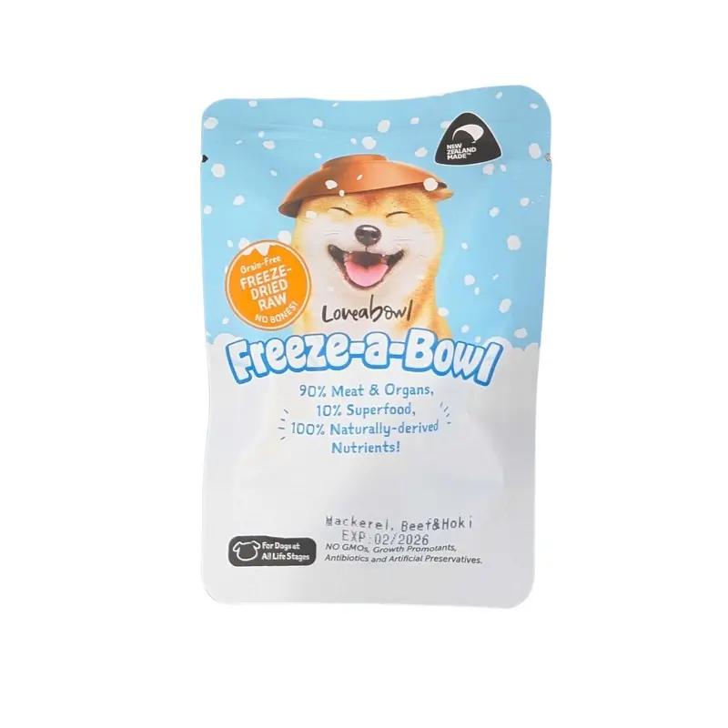 GIFT WITH PURCHASE >$120: Loveabowl Freeze Dried Dog Food Trial Pack (1 x Random Flavour)