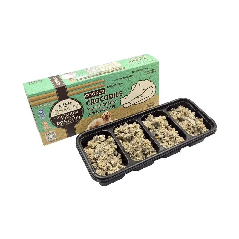 Omakase Value Bento Fresh Dog Food (Crocodile)