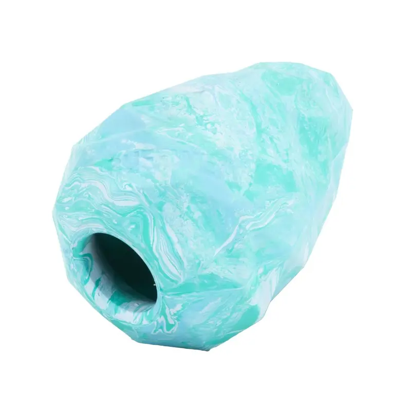 Ruffwear Gnawt-a-Cone Natural Rubber Treat Dispenser Throw Dog Toy (Glacial Blue)