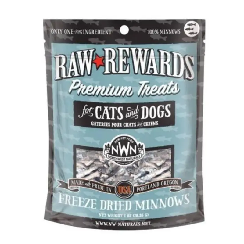 Northwest Naturals Raw Rewards Minnows Freeze-Dried Dog & Cat Treats