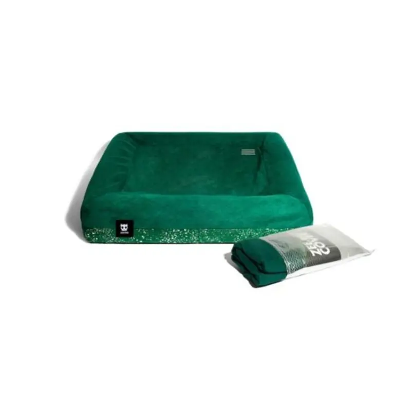Zee.Dog Bed Cover (Green)