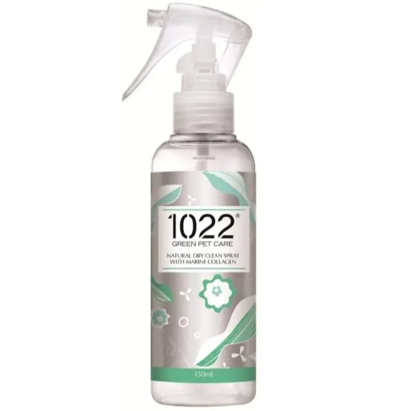 15% OFF: 1022 Green Pet Care Natural Dry Clean Spray For Cat & Dogs