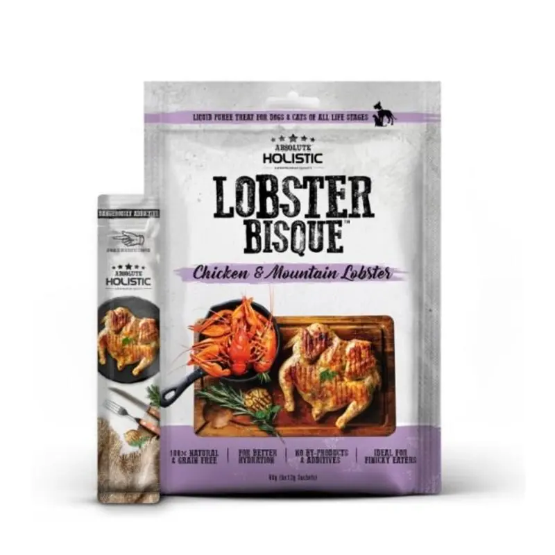 Absolute Holistic Lobster Bisque (Chicken & Mountain Lobster) Cat & Dog Treats