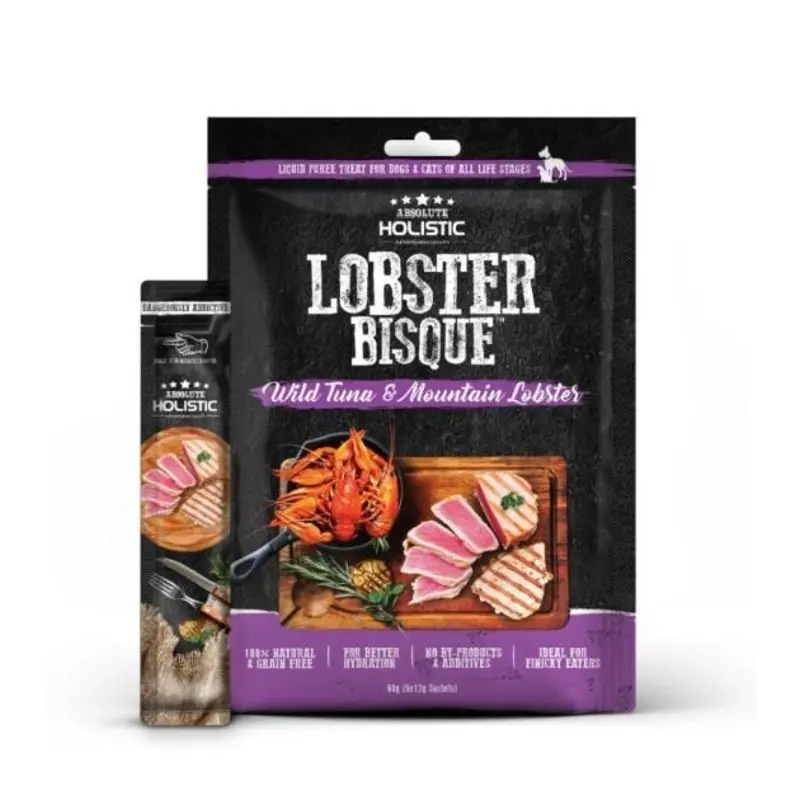 Absolute Holistic Lobster Bisque (Tuna & Mountain Lobster) Cat & Dog Treats