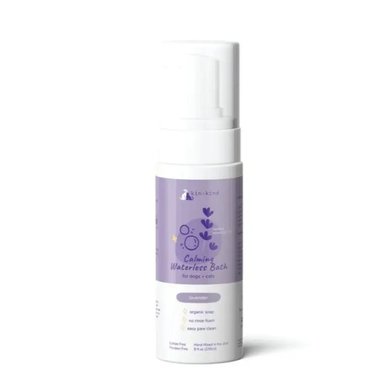Kin+Kind Calming Lavender Waterless Bath for Dogs & Cats