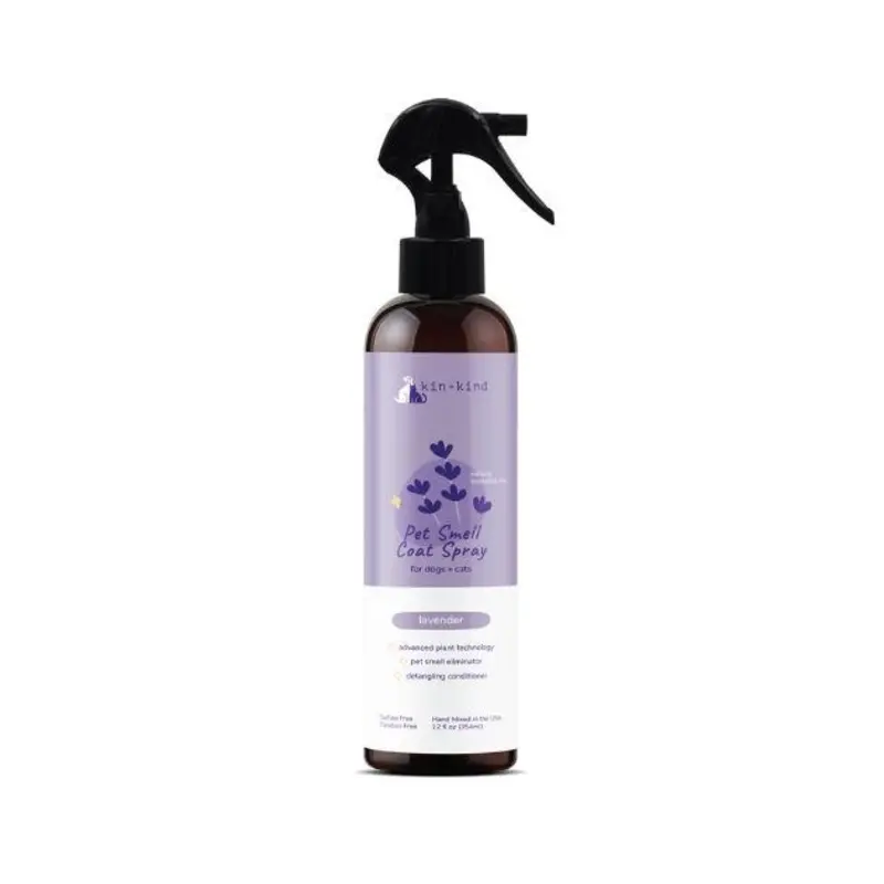 Kin+Kind Pet Smell Coat Spray - Lavender for Dogs & Cats