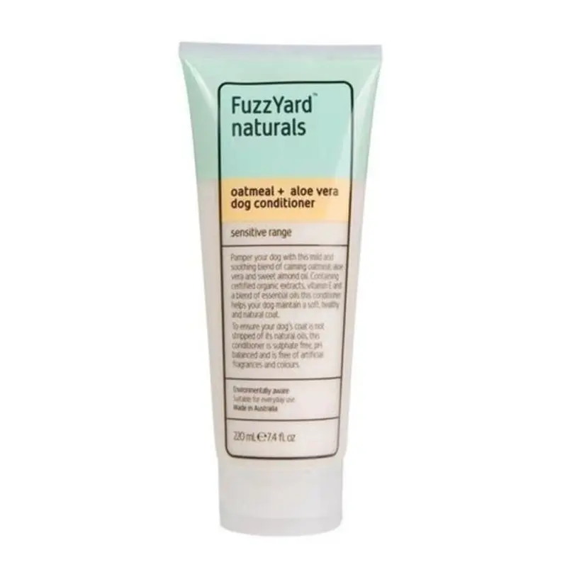 FuzzYard Oatmeal and Aloe Vera Sensitive Conditioner For Dogs