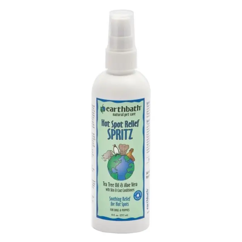 Earthbath Hot Spot Relief Spritz Tea Tree Oil & Aloe Vera Spray For Dogs