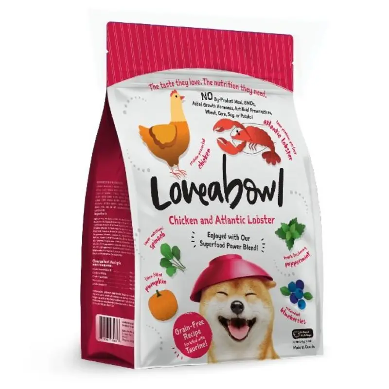 Loveabowl Grain Free Chicken & Atlantic Lobster Dry Dog Food