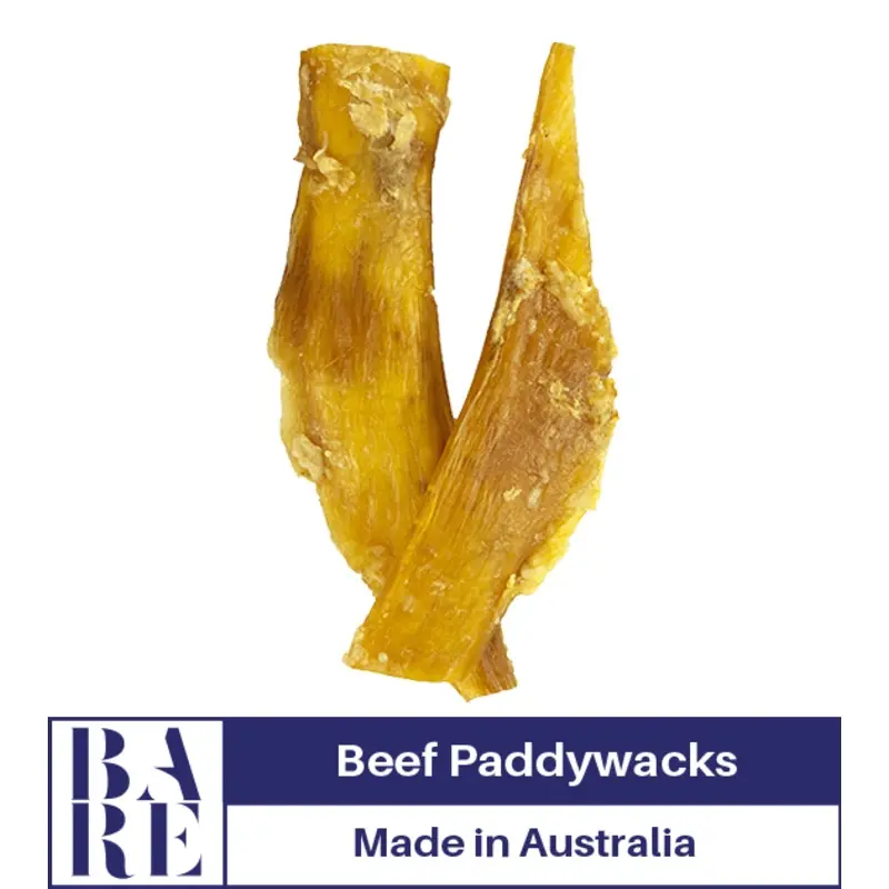 20% OFF: BARE Australian Premium Beef Paddywack Dog Treats
