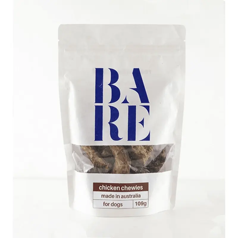 20% OFF: BARE Australian Premium Chicken Chewies Dog Treats