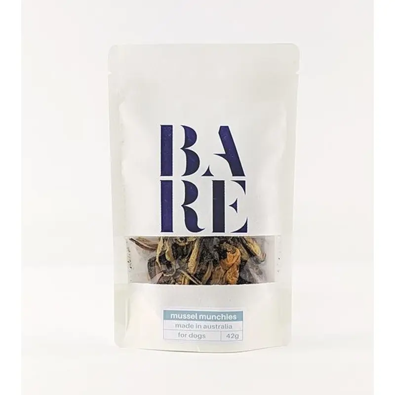 20% OFF: BARE Australian Premium Mussel Munchies Dog Treats