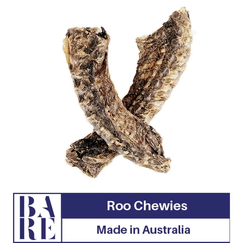 20% OFF: BARE Australian Premium Roo Chewies Dog Treats