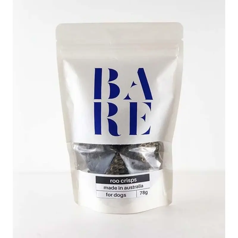 20% OFF: BARE Australian Premium Roo Crisps Dog Treats