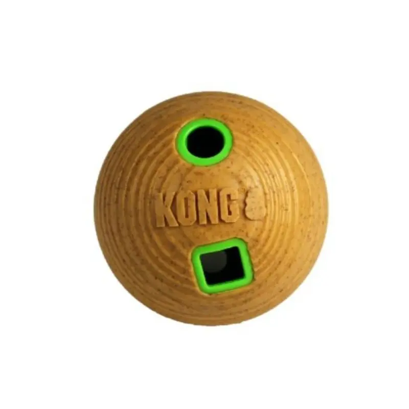 Kong Bamboo Feeder Ball Dog Toy