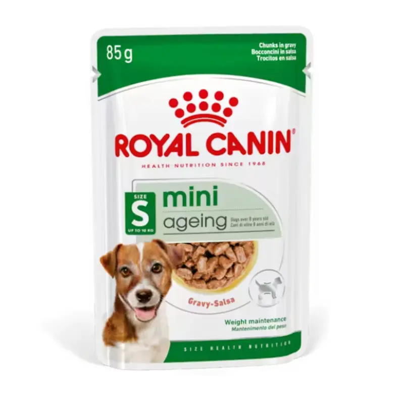Royal Canin MINI Pouch Wet Dog Food (AGEING 8+)