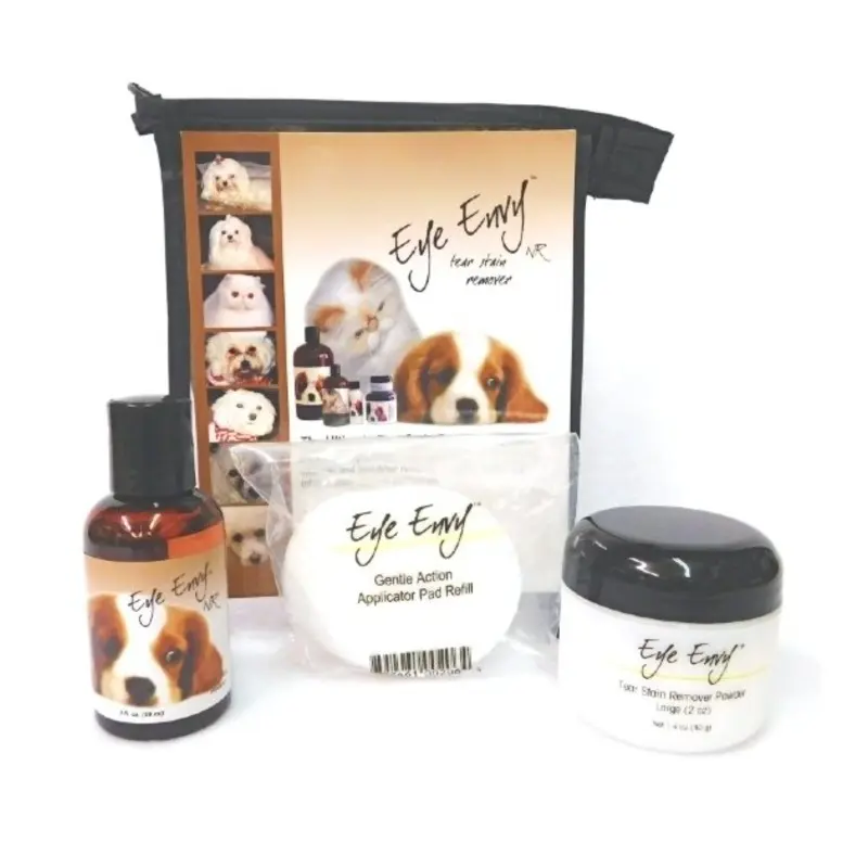 Eye Envy Tear Stain Remover Starter Kit for Dogs