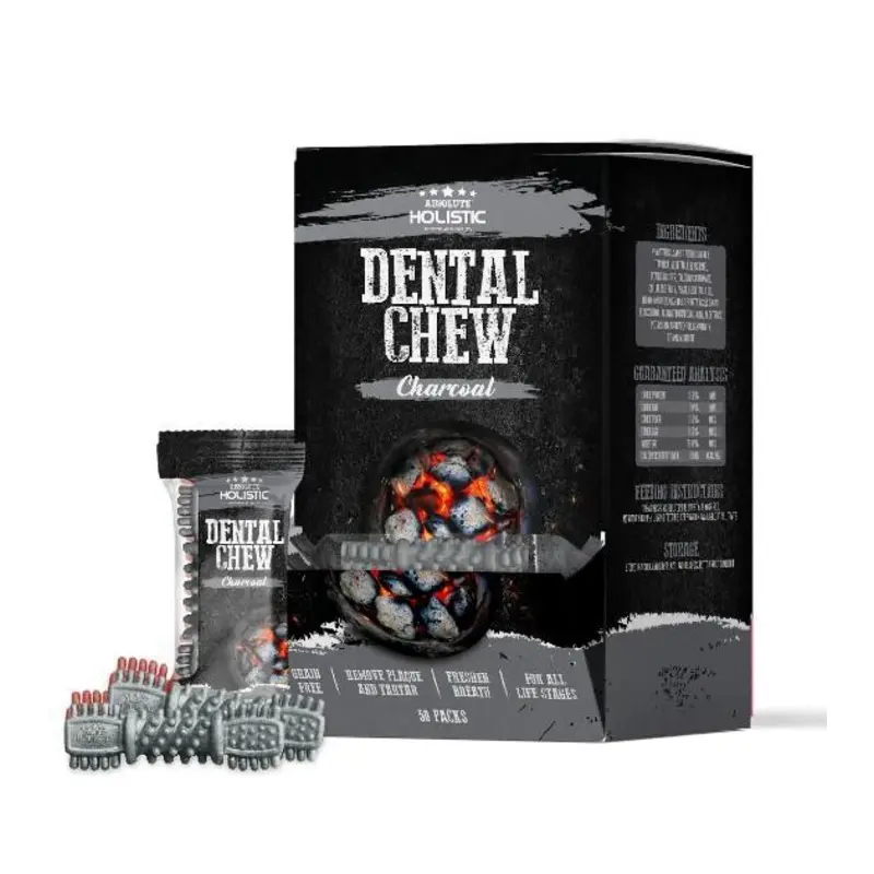 Absolute Holistic Dental Dog Chews (Charcoal)
