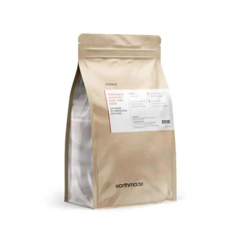 Boneve Earthmade Grass-Fed Goat Lung Slice Air Dried Dog Treats